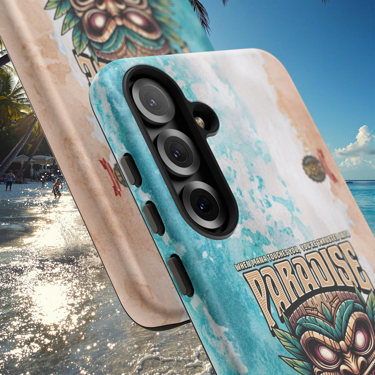 Ra’iatea – Coque Tiki Tribal de Protection Premium