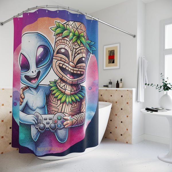 Rideau de Douche Tiki Toa