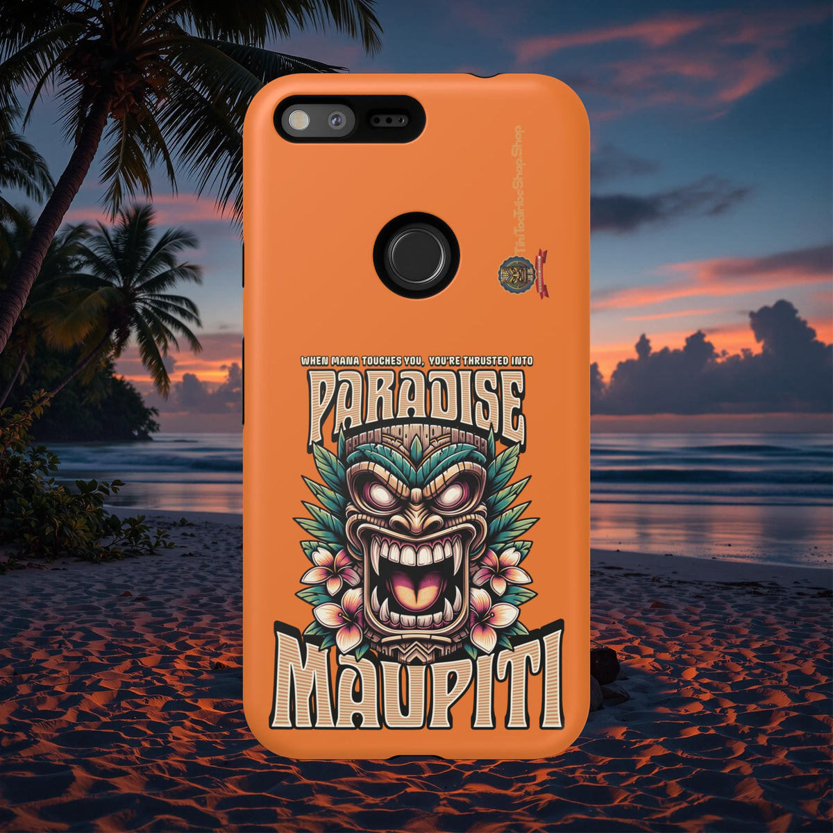 Maupiti Spirit – Coque Tiki Sauvage & Tropicale