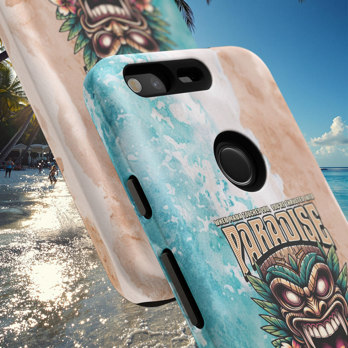 Aotearoa – Coque Antichoc Tiki Maori & Mana Ancestral