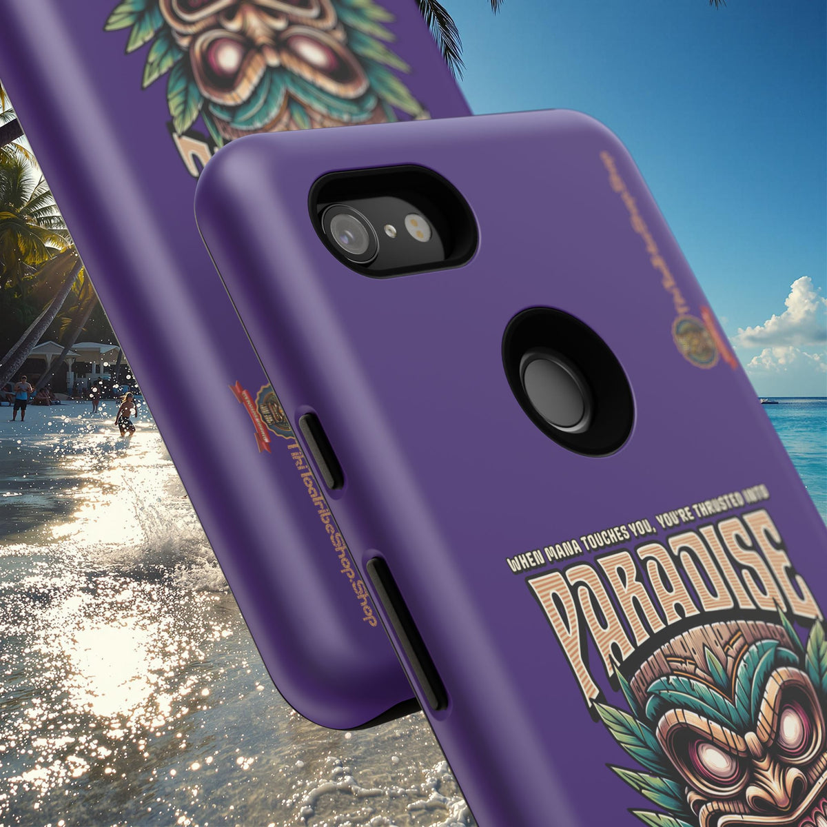 Bora Bora – Coque Antichoc Premium Tiki Élégance