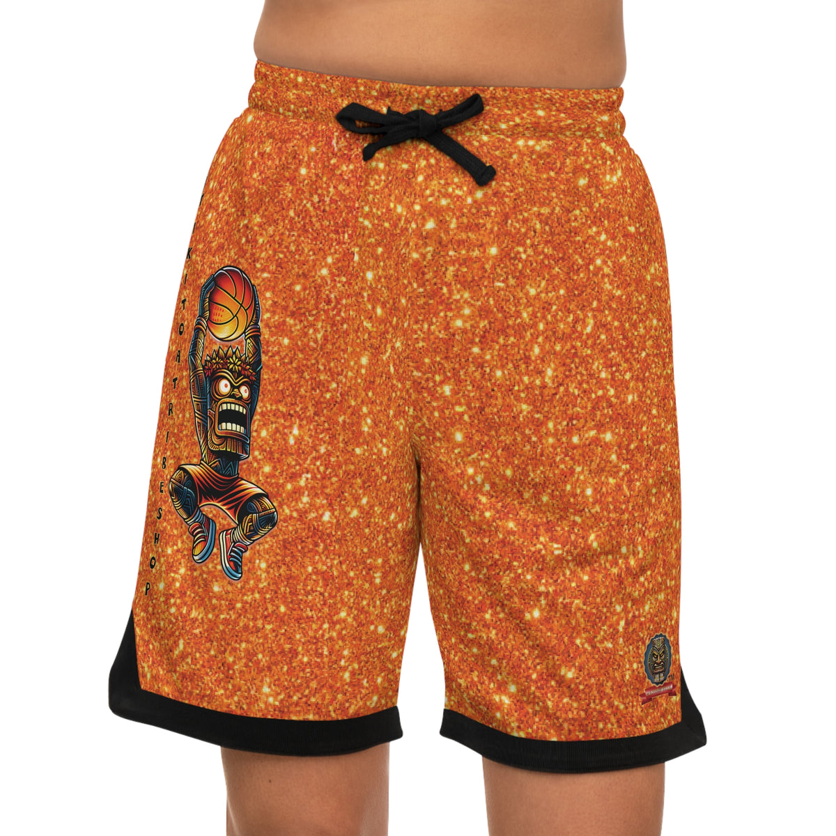 SHORTS B-BALL - L'Éclat du Terrain Orange
