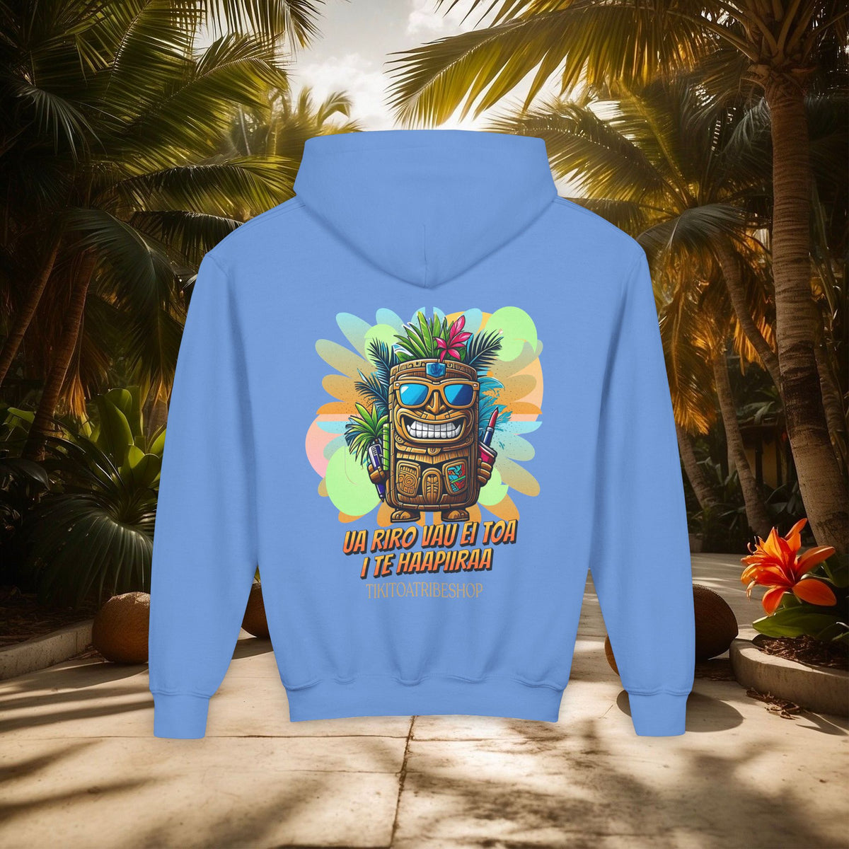 THE TIKI SPIRIT - Thick hooded sweatshirt for youth