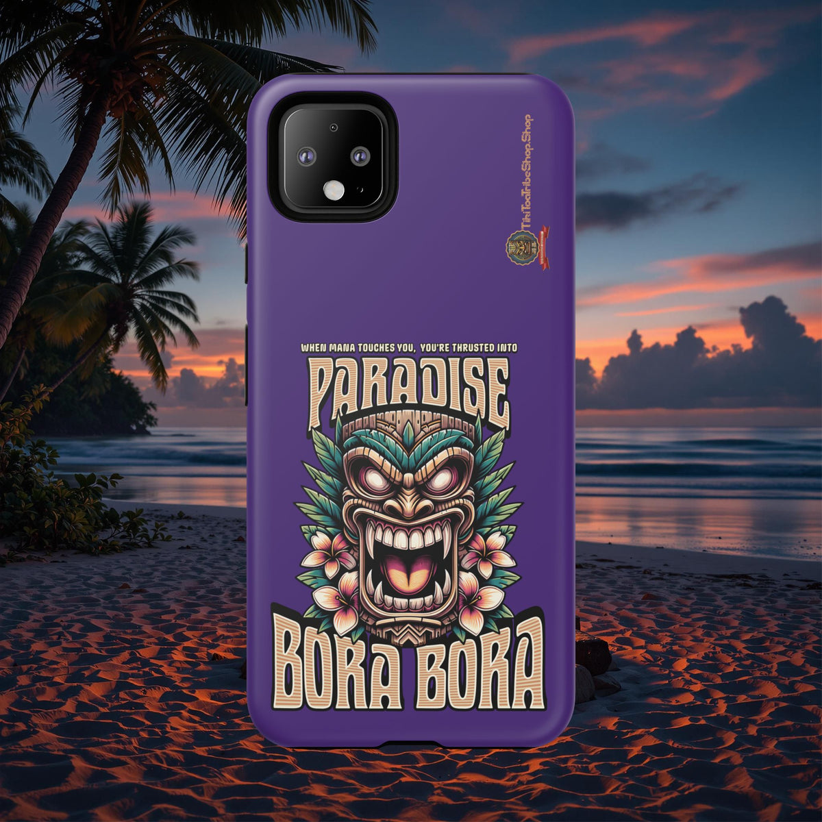 Bora Bora – Coque Antichoc Premium Tiki Élégance