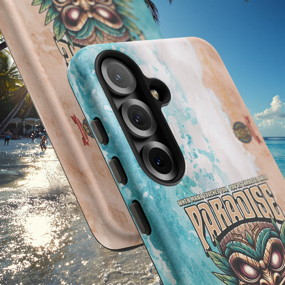 Fenua Guardian – Coque Antichoc Art Polynésien