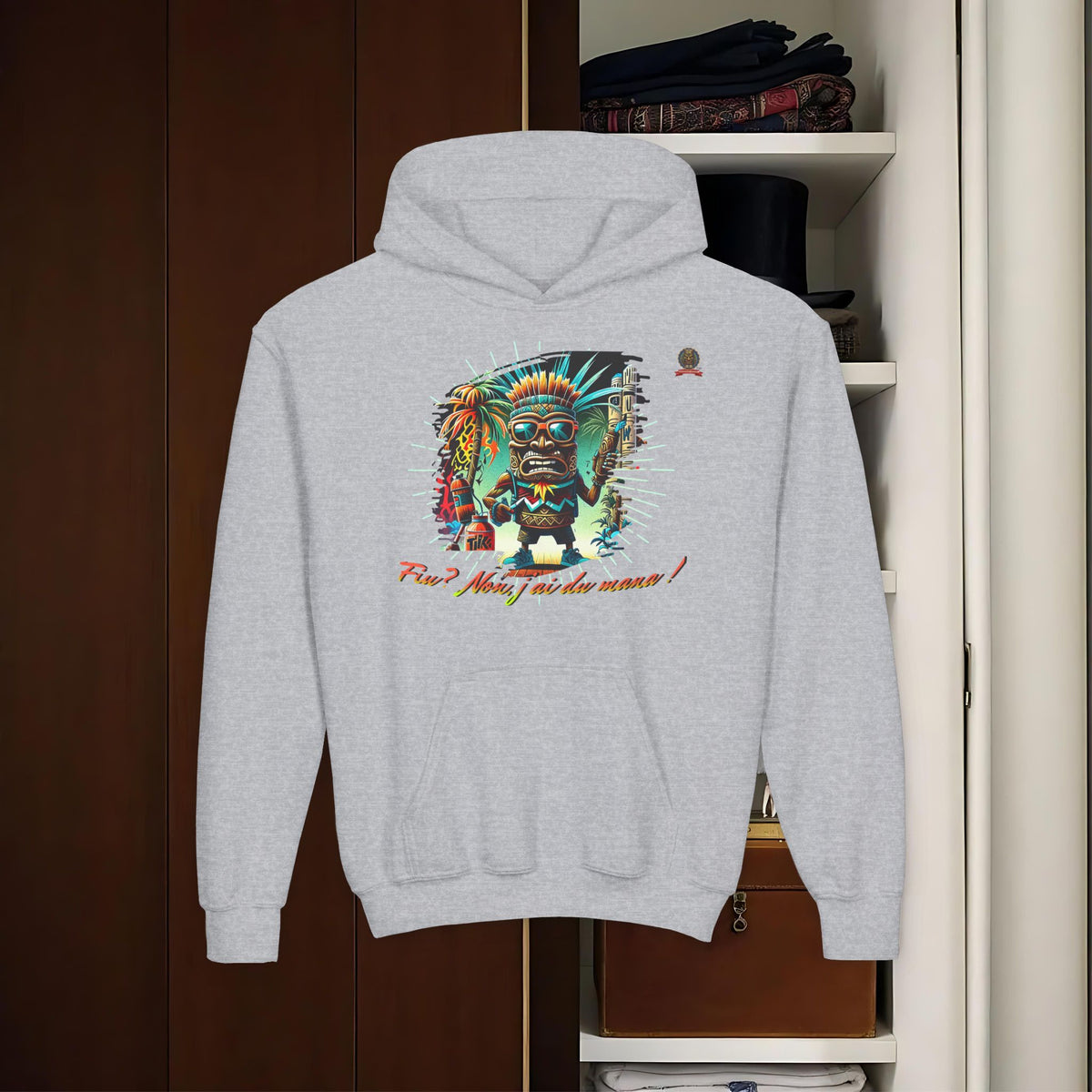 THE TIKI SPIRIT - Thick hooded sweatshirt for youth