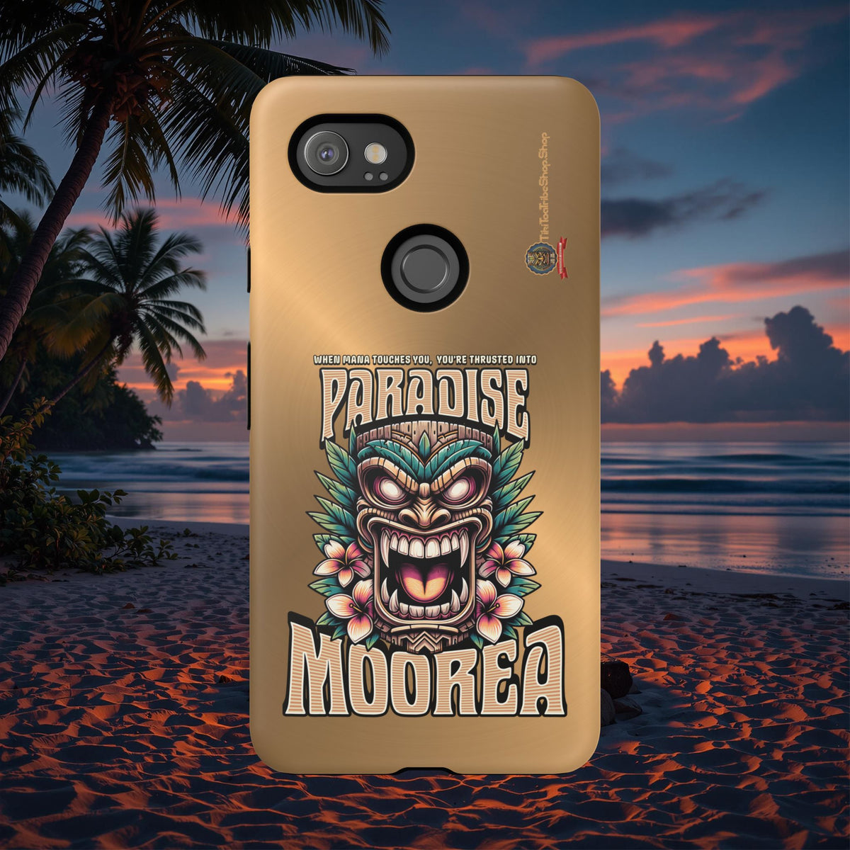 Moorea – Coque Antichoc Premium Tiki Fenua