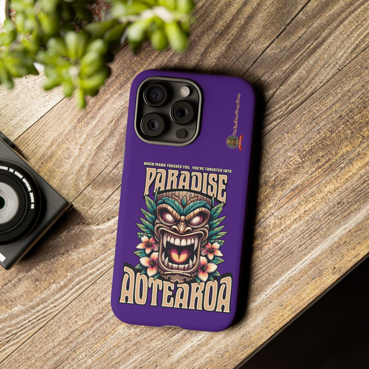 Aotearoa – Tiki Maori &amp; Ancestral Mana Shockproof Case