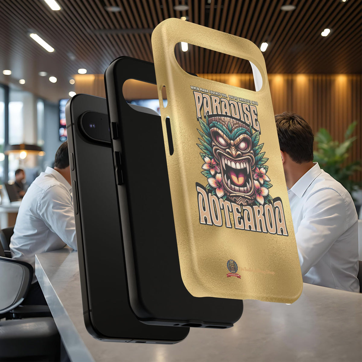 Aotearoa – Tiki Maori &amp; Ancestral Mana Shockproof Case