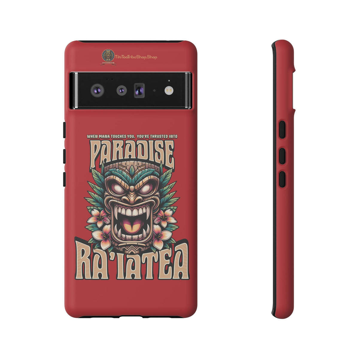 Ra’iatea – Coque Tiki Tribal de Protection Premium