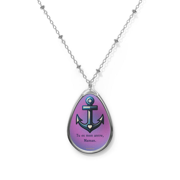 Pendentif “Ancrée en Mon Cœur”