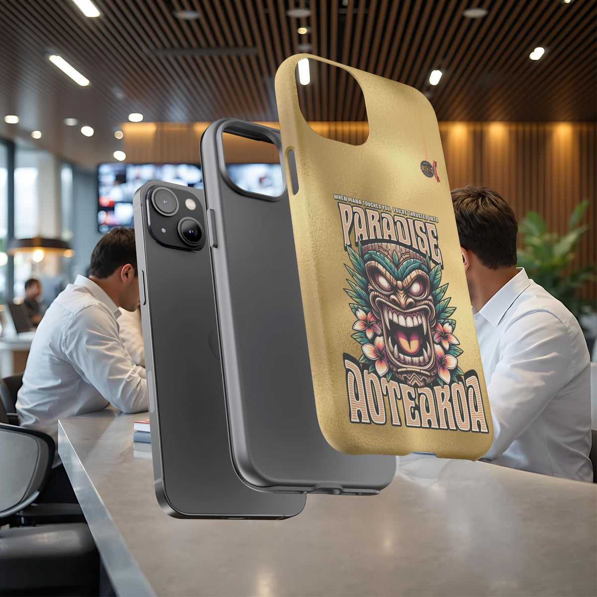 Aotearoa – Tiki Maori &amp; Ancestral Mana Shockproof Case