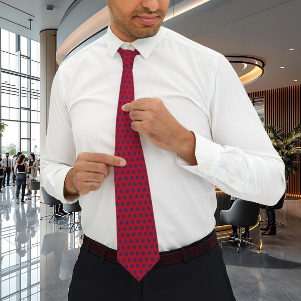 Temple &amp; Moroni Inspiration Tie 