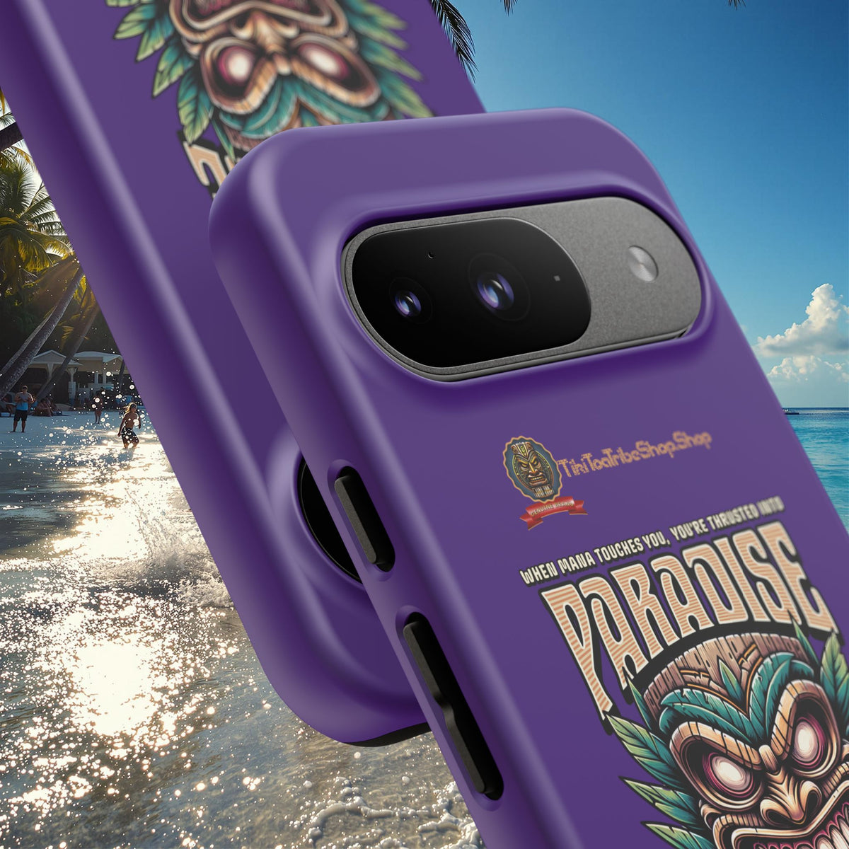 Tahiti – Coque Antichoc Premium Tiki Royal