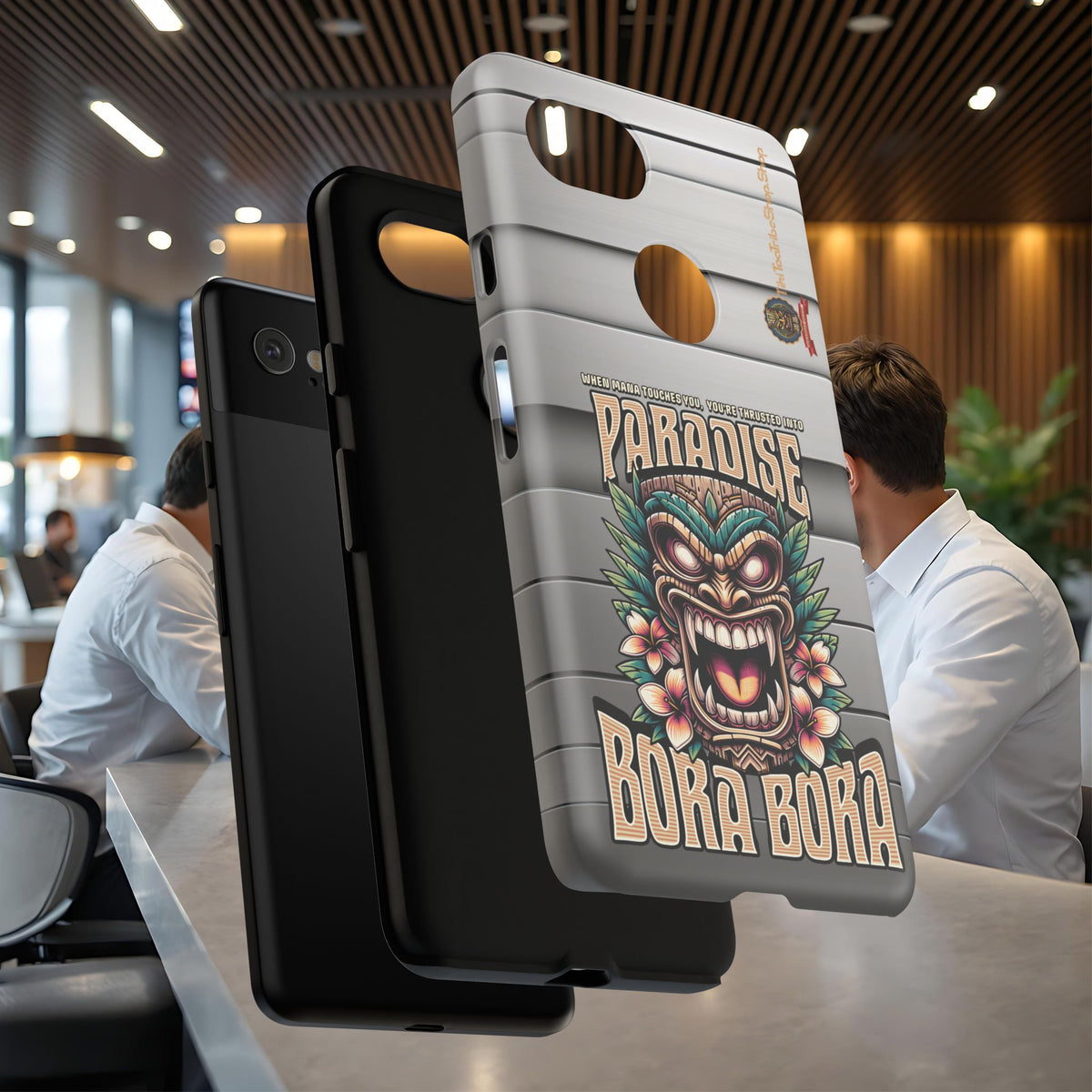 Bora Bora – Coque Antichoc Premium Tiki Élégance