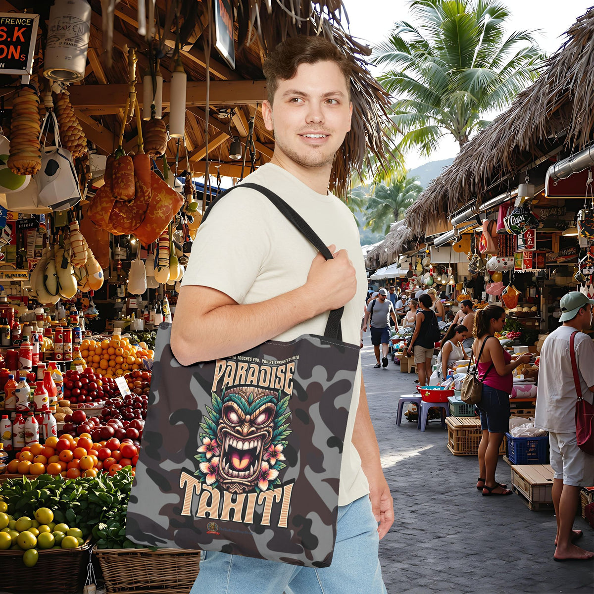 Tote Bag - 'Paradise Tahiti'