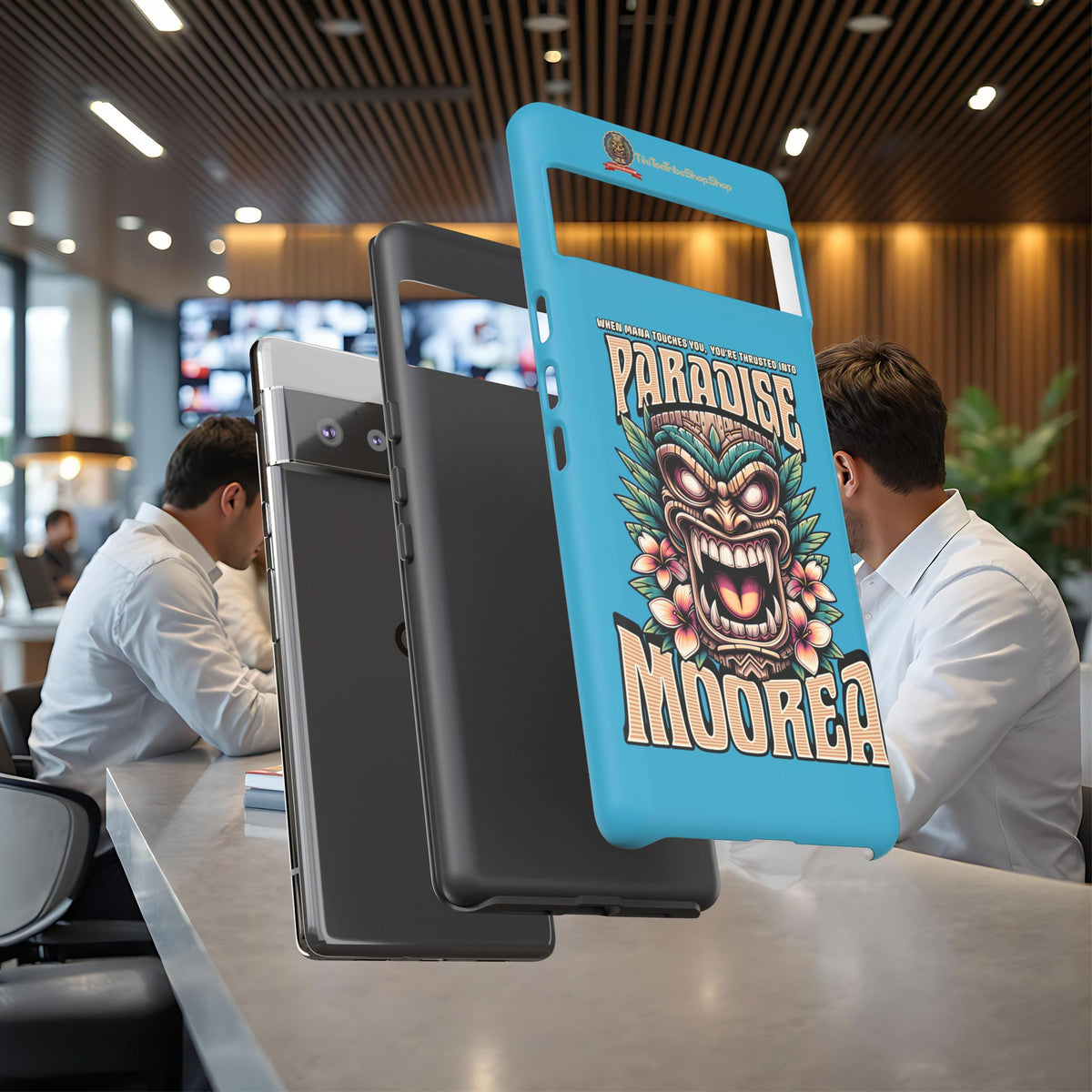 Moorea – Coque Antichoc Premium Tiki Fenua