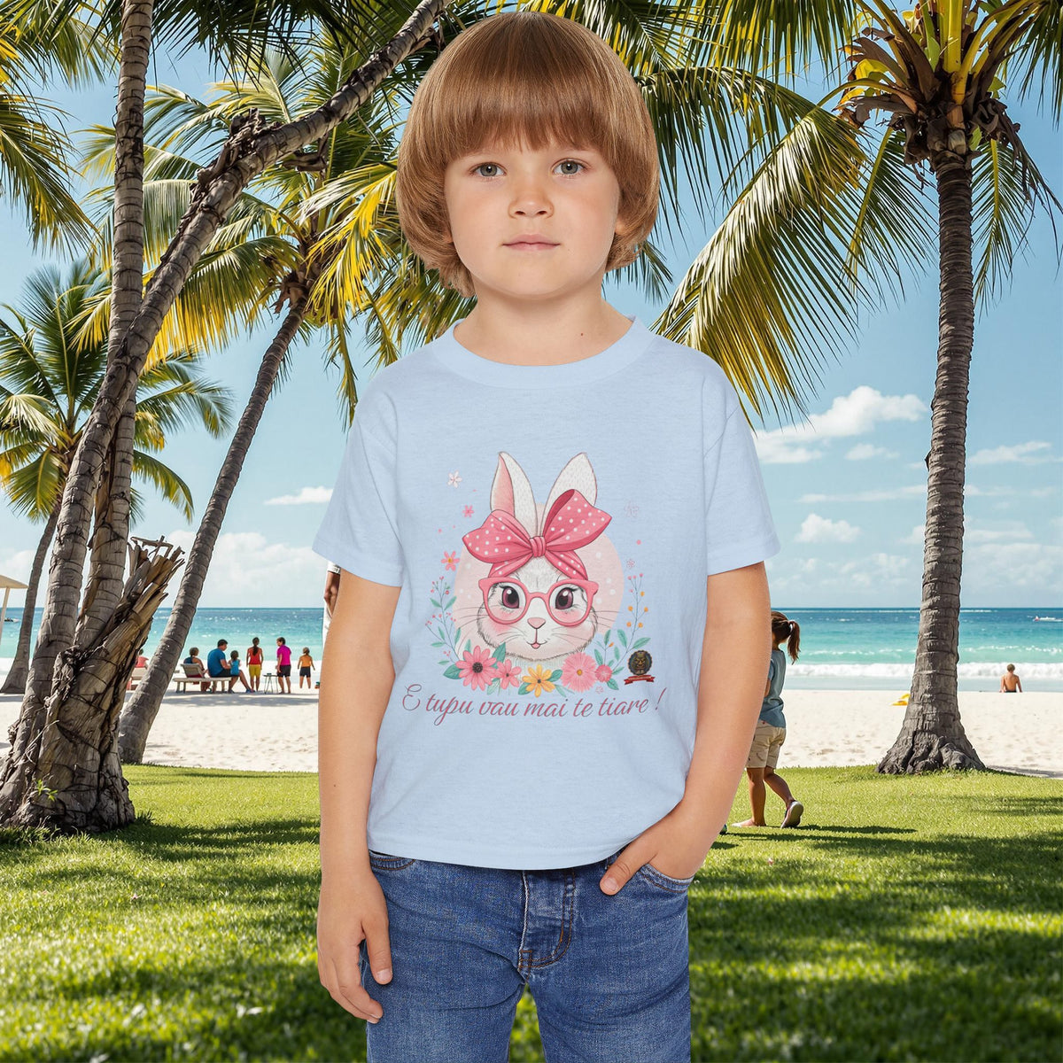 🇵🇫 Little Rabbit who grows like a flower!