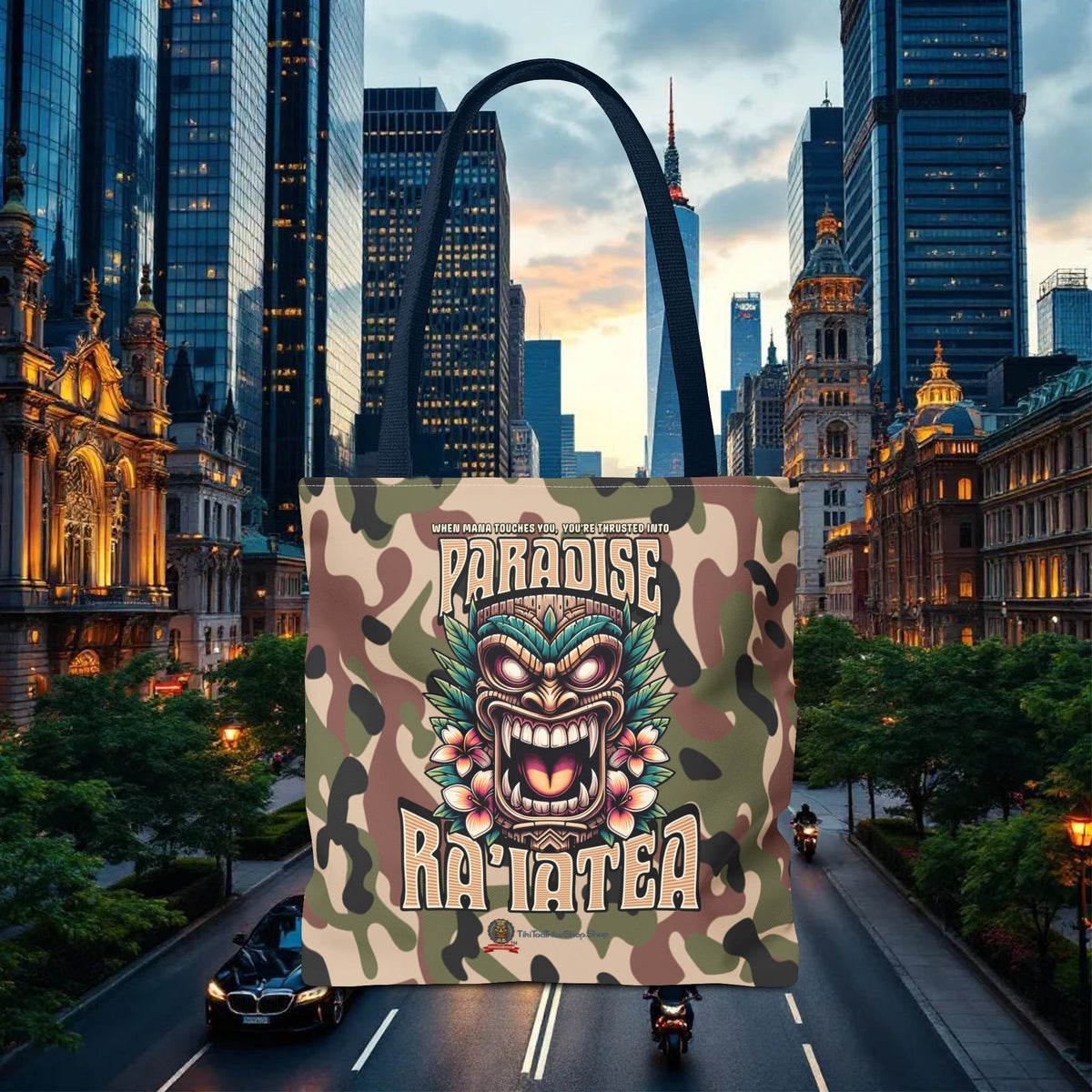Tote Bag - 'Paradise Ra'iatea'