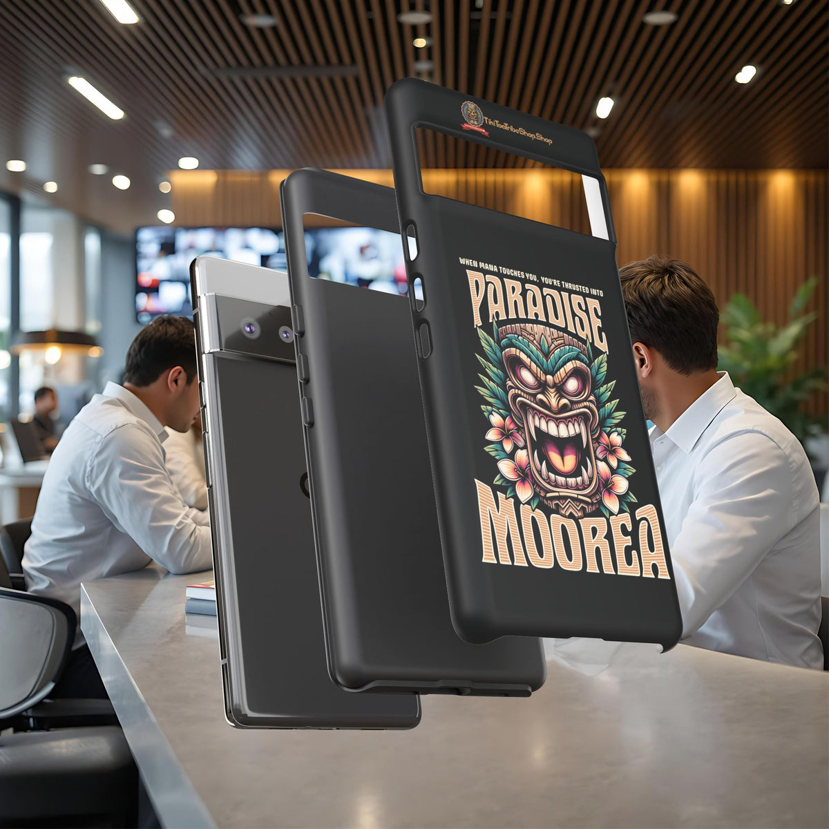 Moorea – Coque Antichoc Premium Tiki Fenua