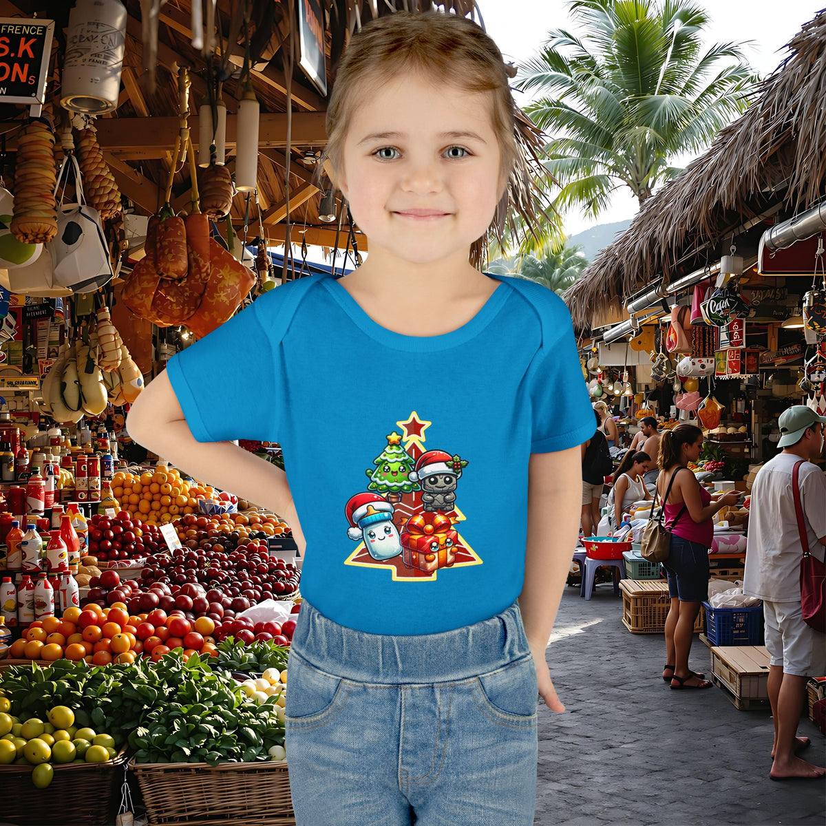 Christmas Mini Tikis, Maxi Joy: Smiles and laughter