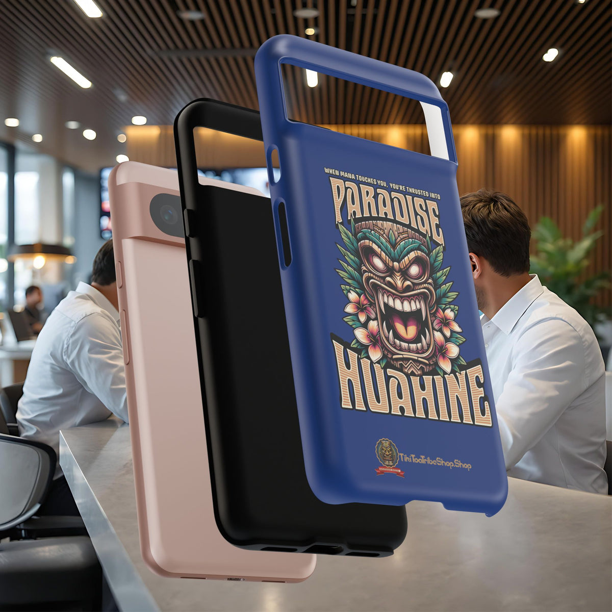 Huahine – Coque Antichoc Premium Tiki Fenua