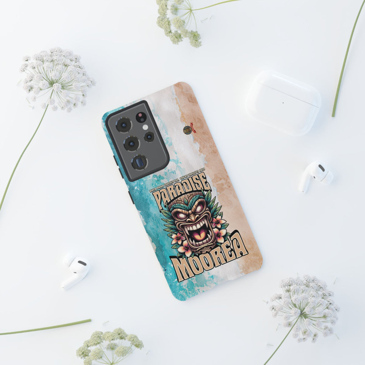 Moorea – Coque Antichoc Premium Tiki Fenua