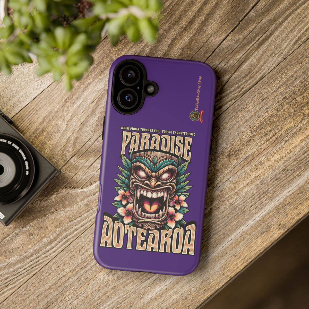 Aotearoa – Tiki Maori &amp; Ancestral Mana Shockproof Case