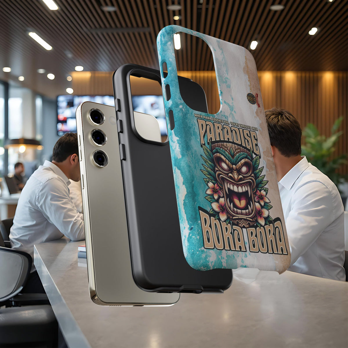 Bora Bora – Coque Antichoc Premium Tiki Élégance