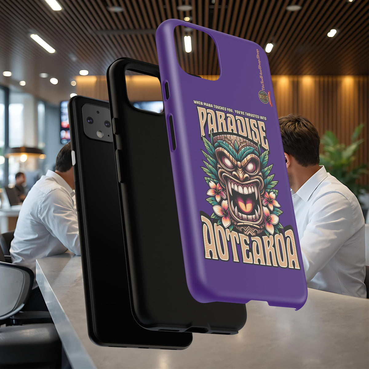 Aotearoa – Tiki Maori &amp; Ancestral Mana Shockproof Case