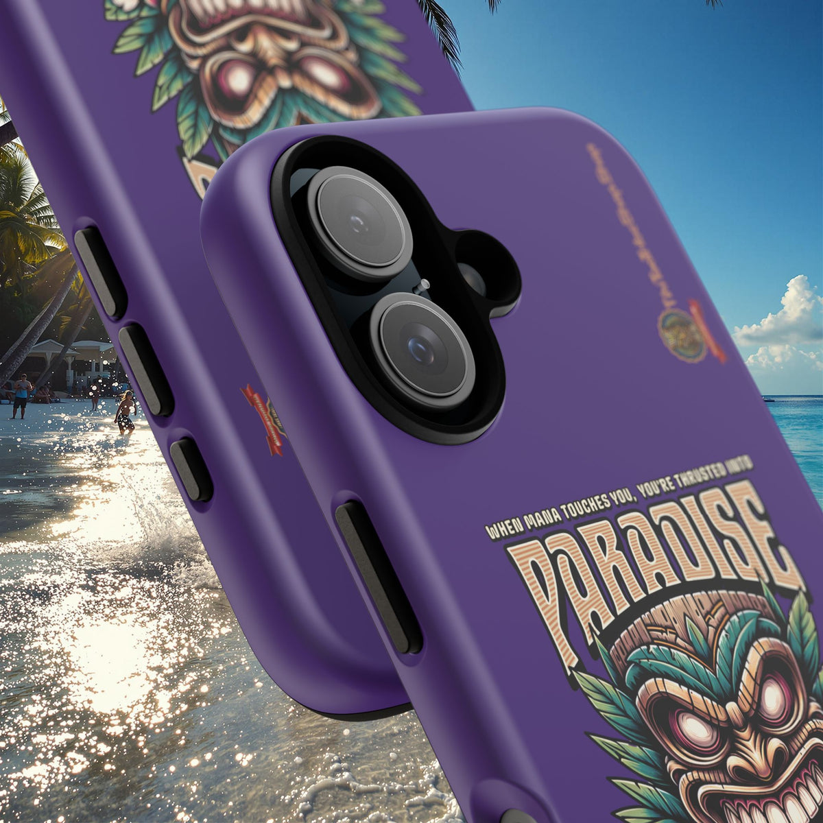 Bora Bora – Coque Antichoc Premium Tiki Élégance