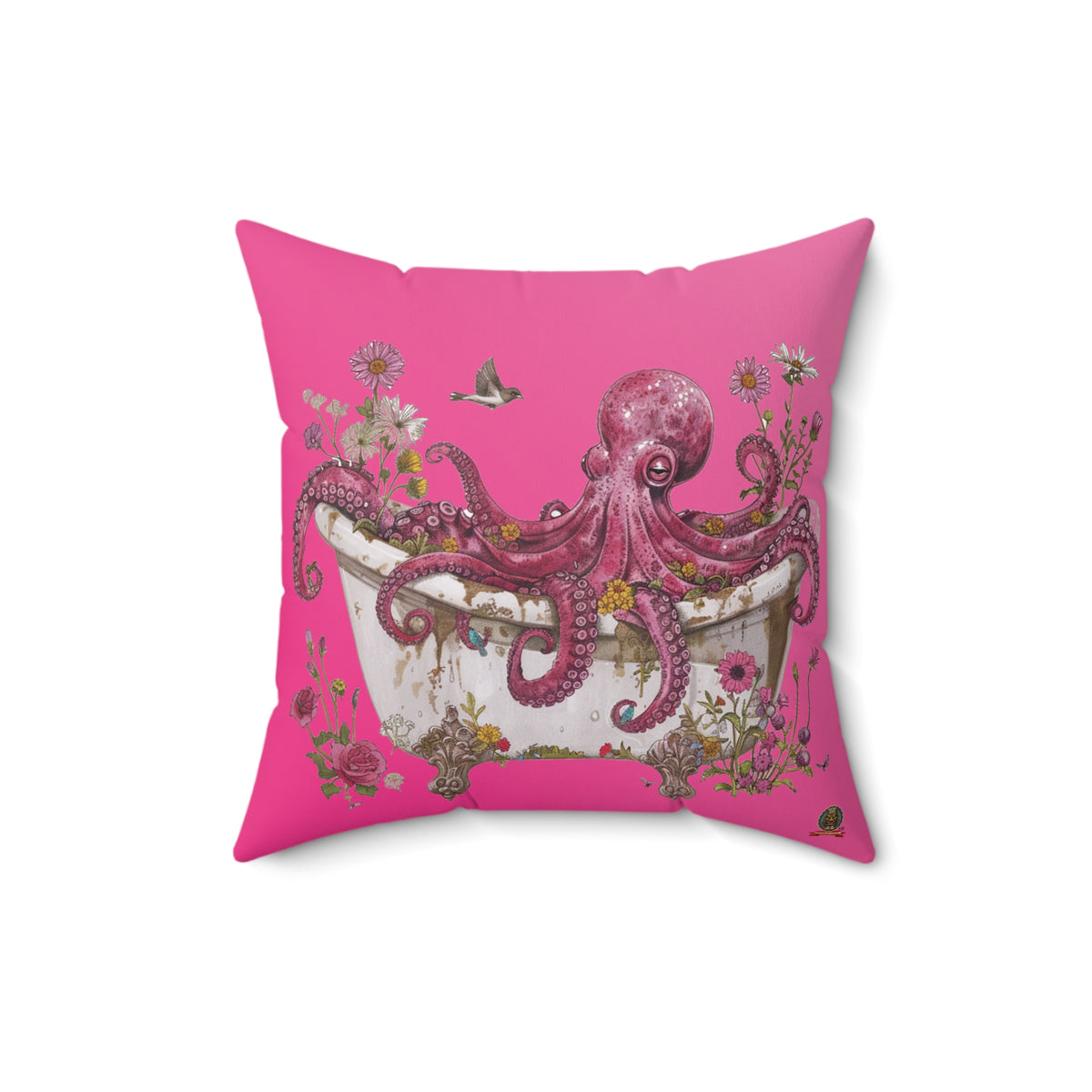 L'Octopus Floral : Bulles et Fleurs