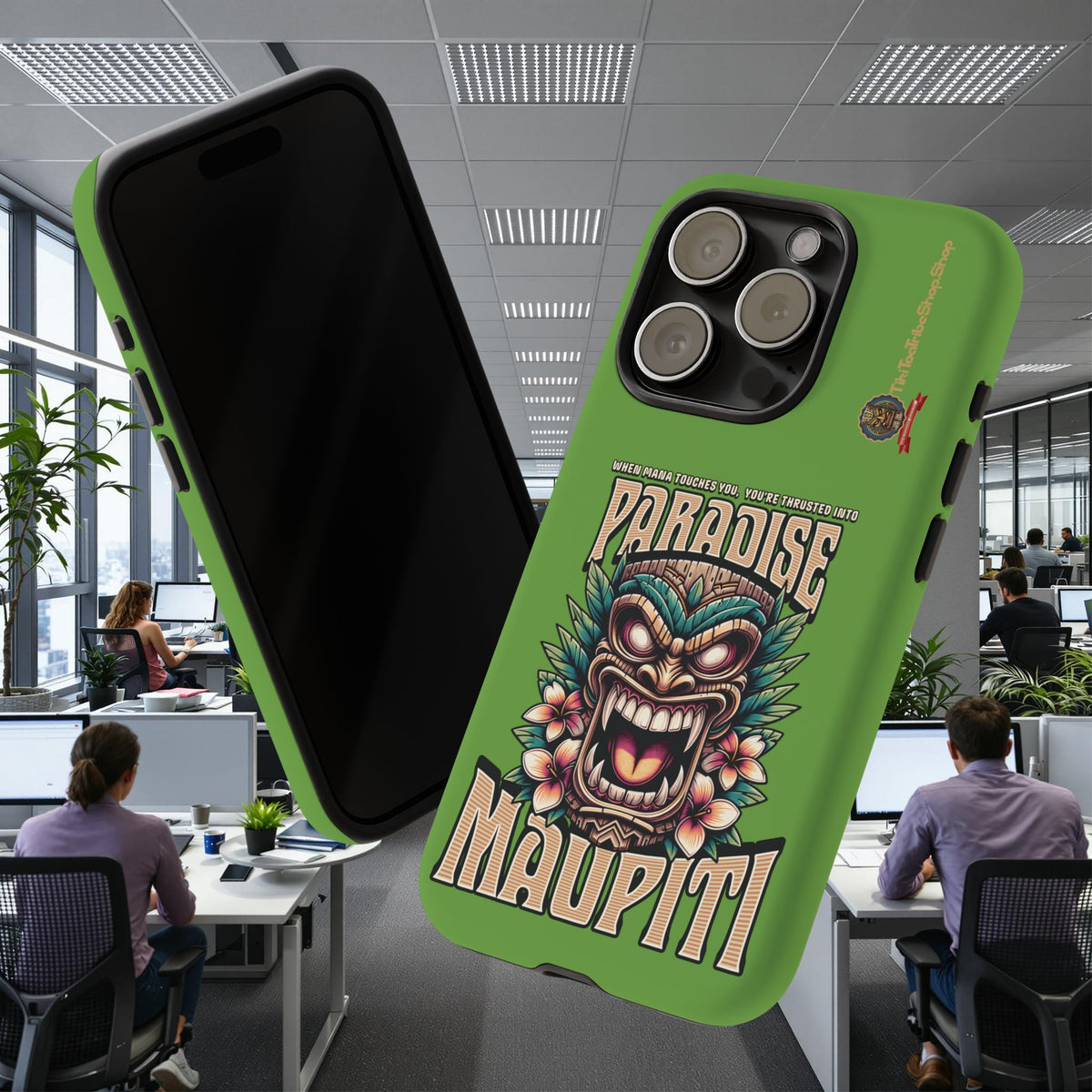 Maupiti Spirit – Coque Tiki Sauvage & Tropicale