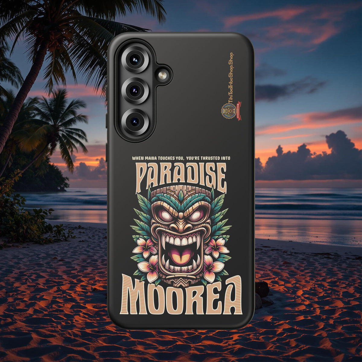 Moorea – Coque Antichoc Premium Tiki Fenua
