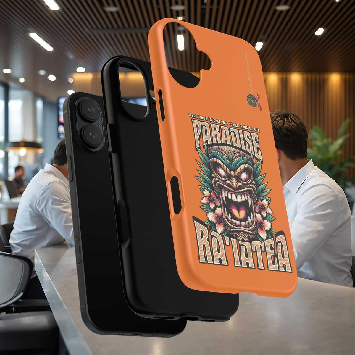 Ra’iatea – Coque Tiki Tribal de Protection Premium