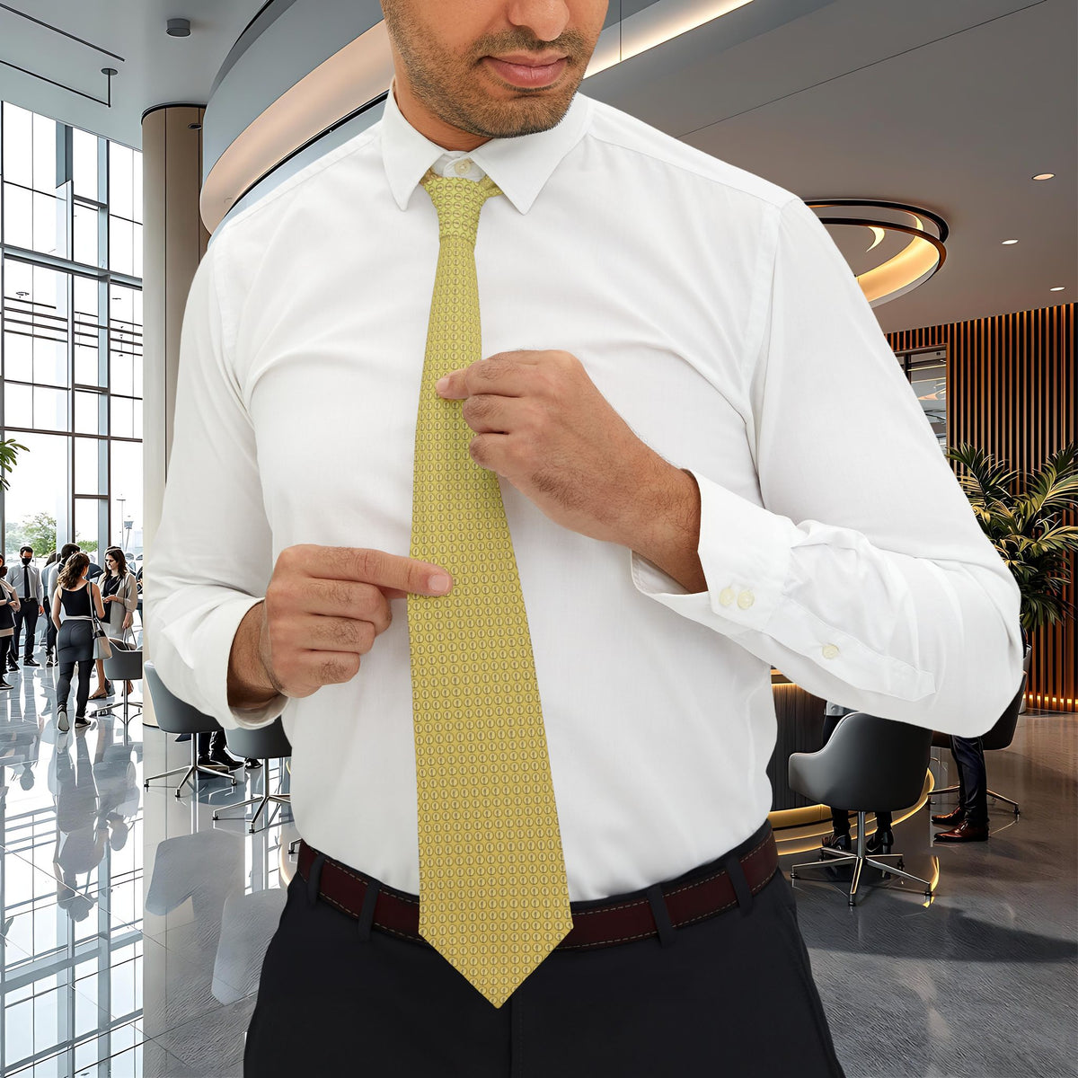 Moroni Classic Polka Dot Inspired Tie