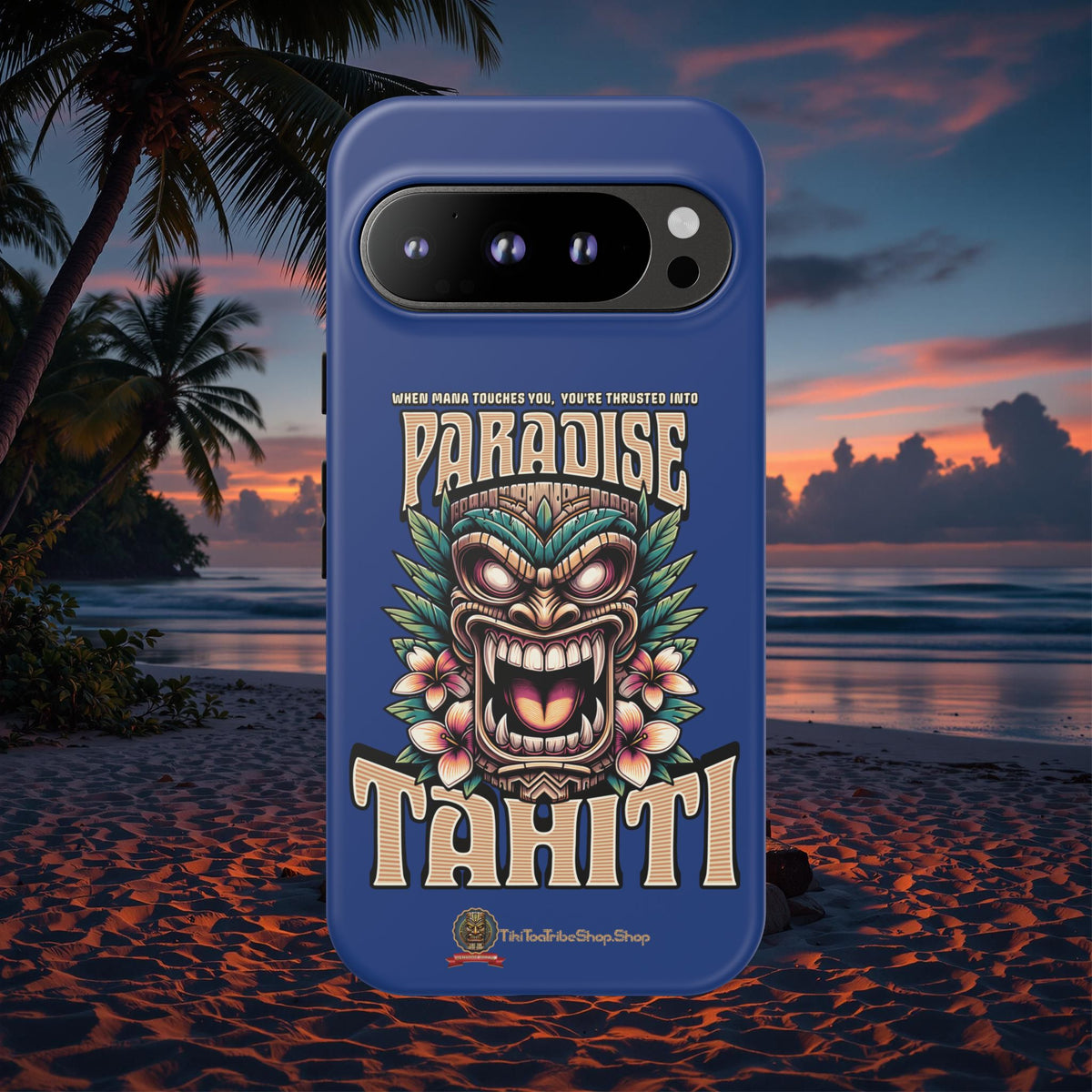 Tahiti – Coque Antichoc Premium Tiki Royal