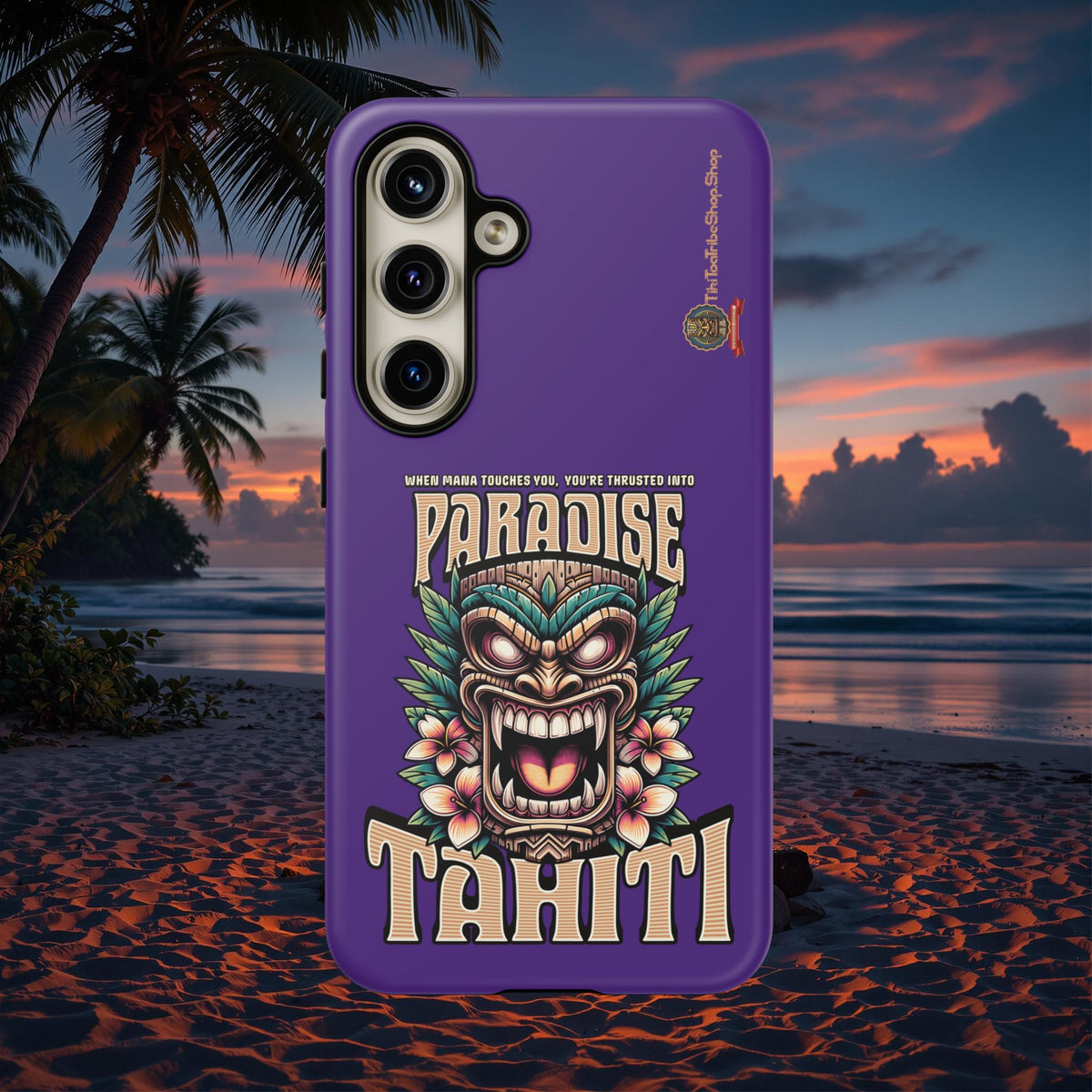 Tahiti – Coque Antichoc Premium Tiki Royal