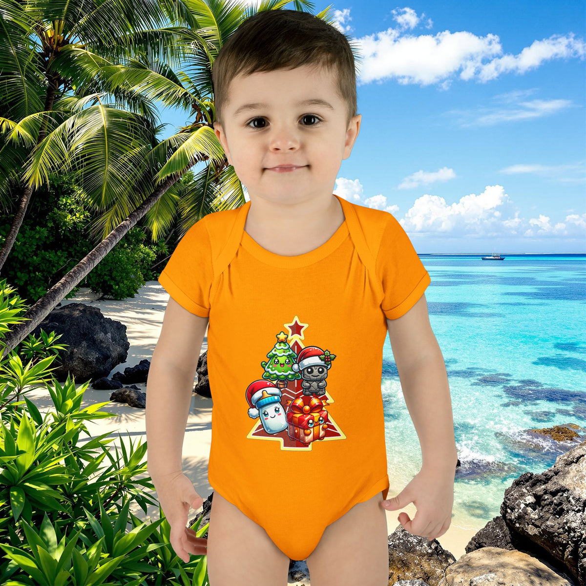 Christmas Mini Tikis, Maxi Joy: Smiles and laughter