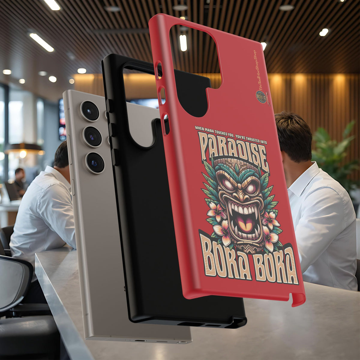 Bora Bora – Coque Antichoc Premium Tiki Élégance