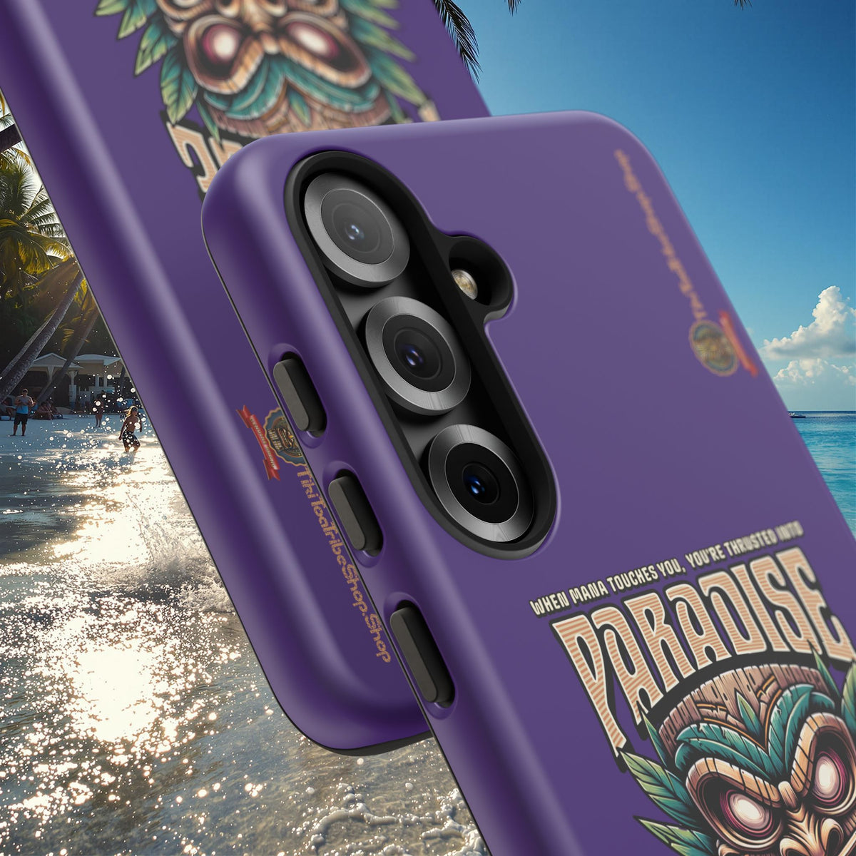 Bora Bora – Coque Antichoc Premium Tiki Élégance