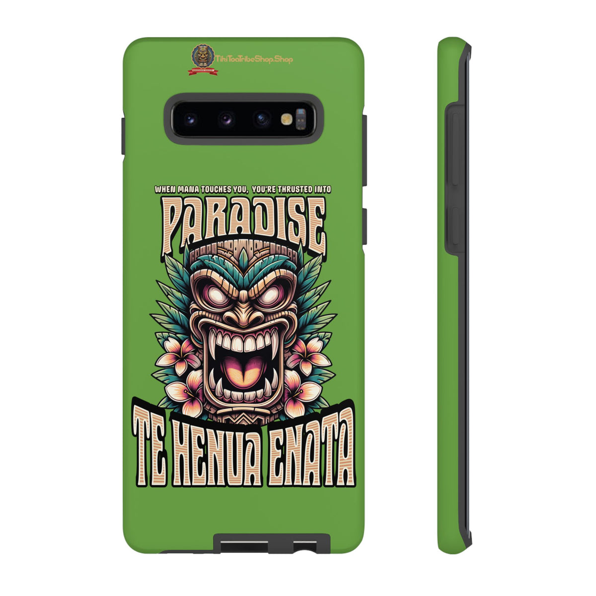 Te Henua Enata – Coque Antichoc Tiki Ancestral & Puissant