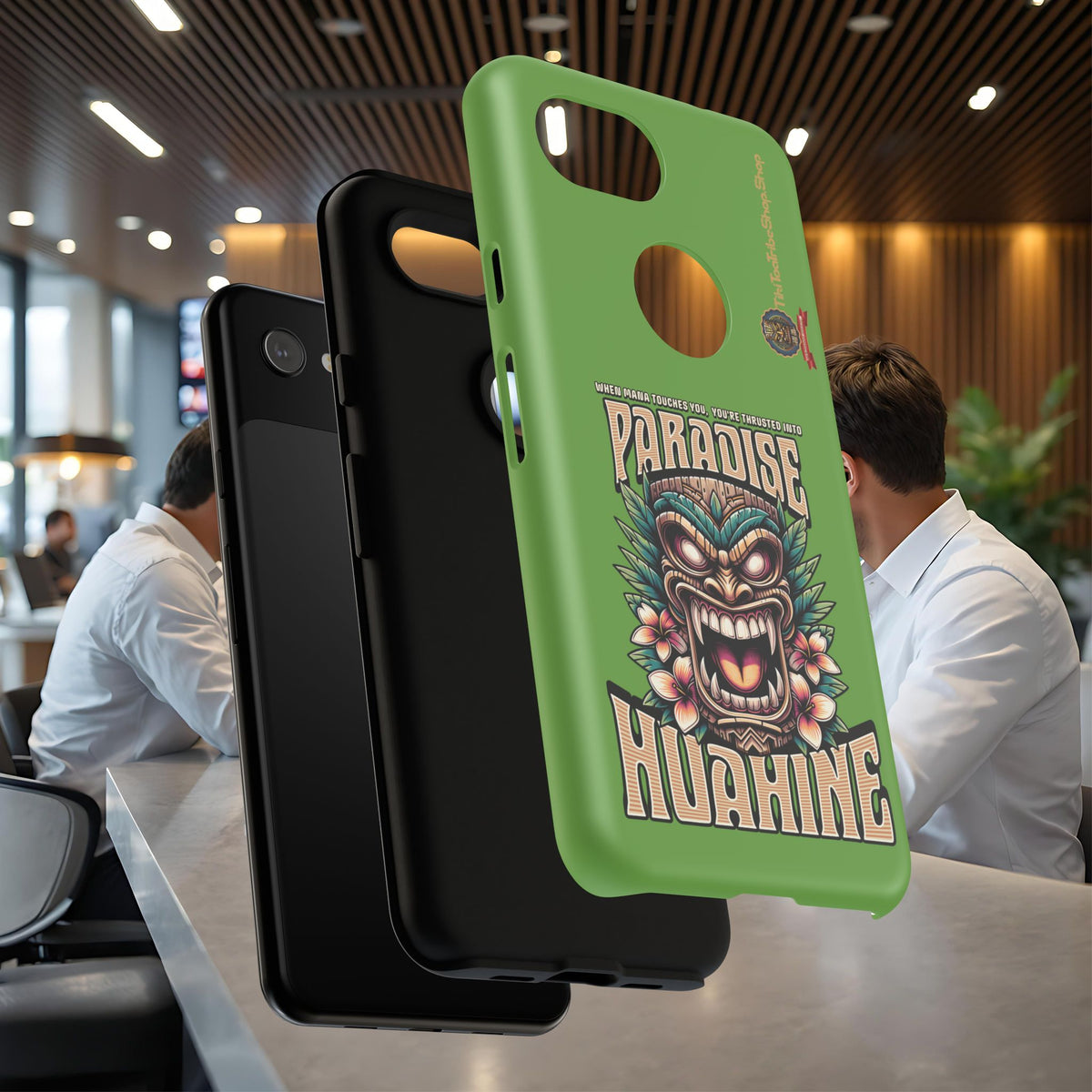 Huahine – Coque Antichoc Premium Tiki Fenua