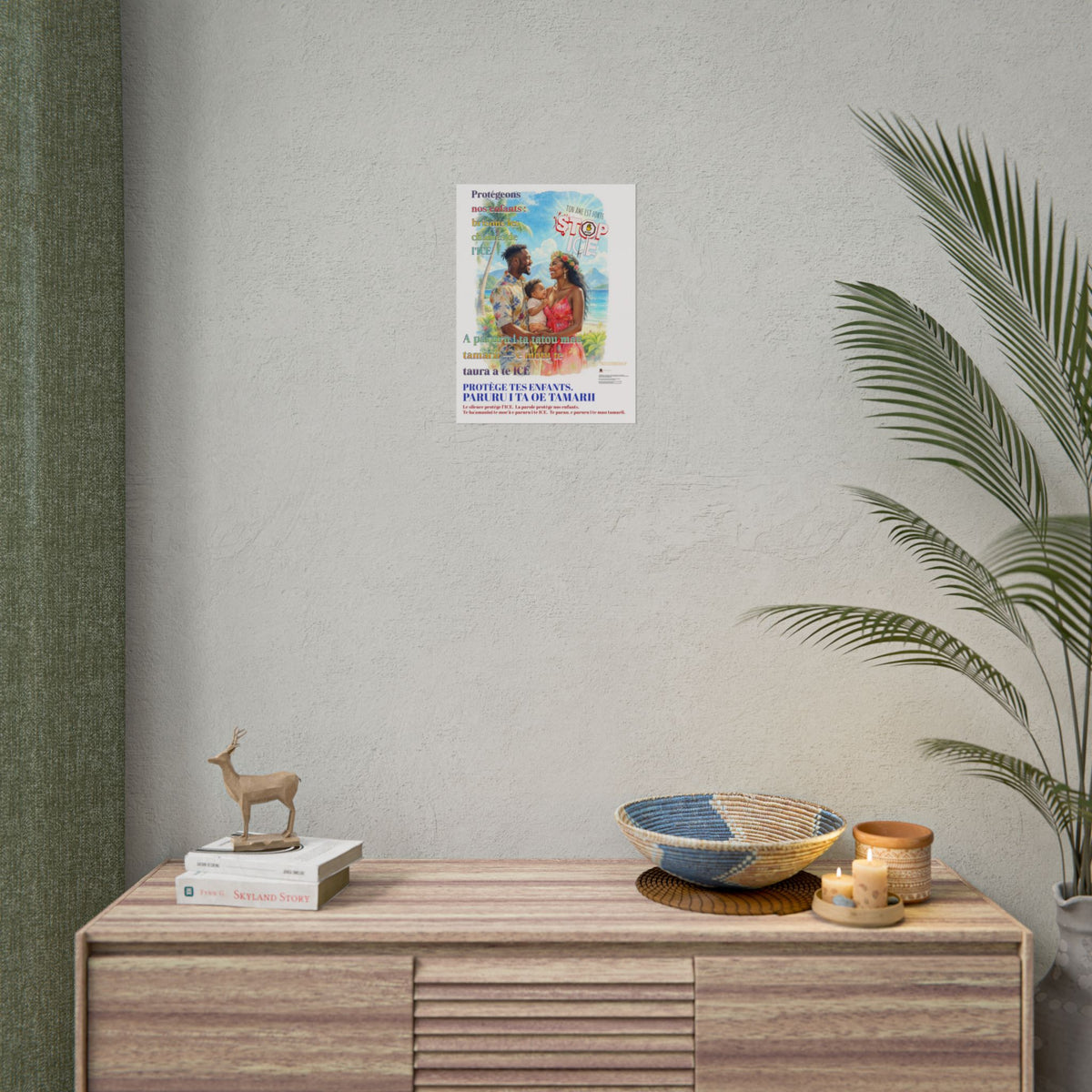 Posters Anti-ICE Polynésie – Affiches de Sensibilisation Contre la Drogue “Paruru i te ora – Brisons les chaînes de l’ICE”
