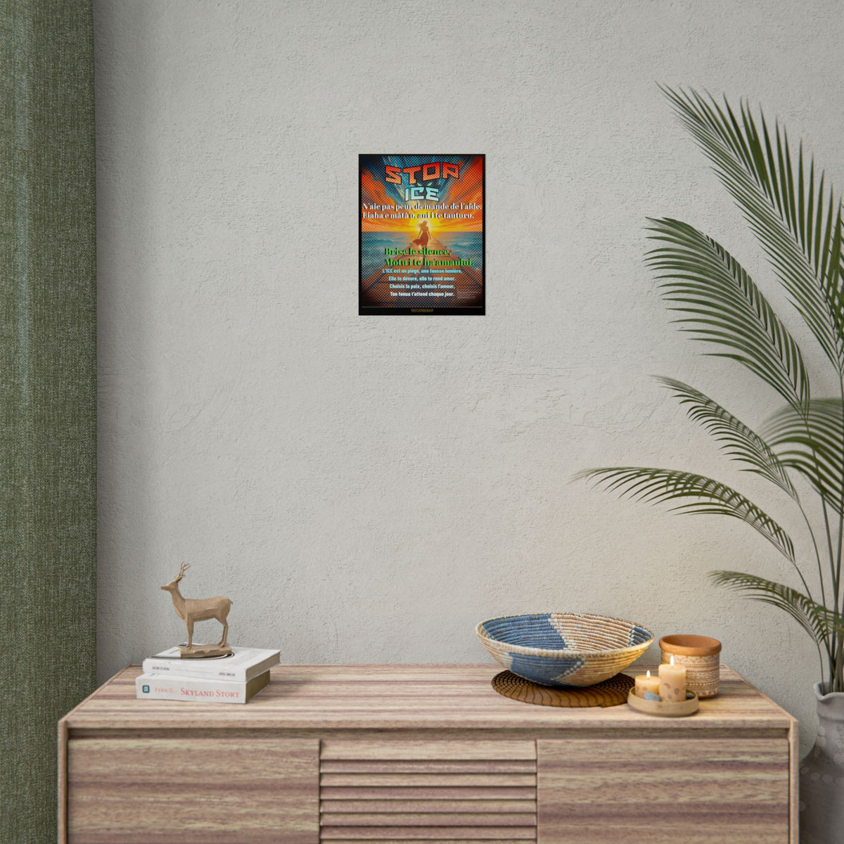 Posters Anti-ICE Polynésie – Affiches de Sensibilisation Contre la Drogue “Paruru i te ora – Brisons les chaînes de l’ICE”