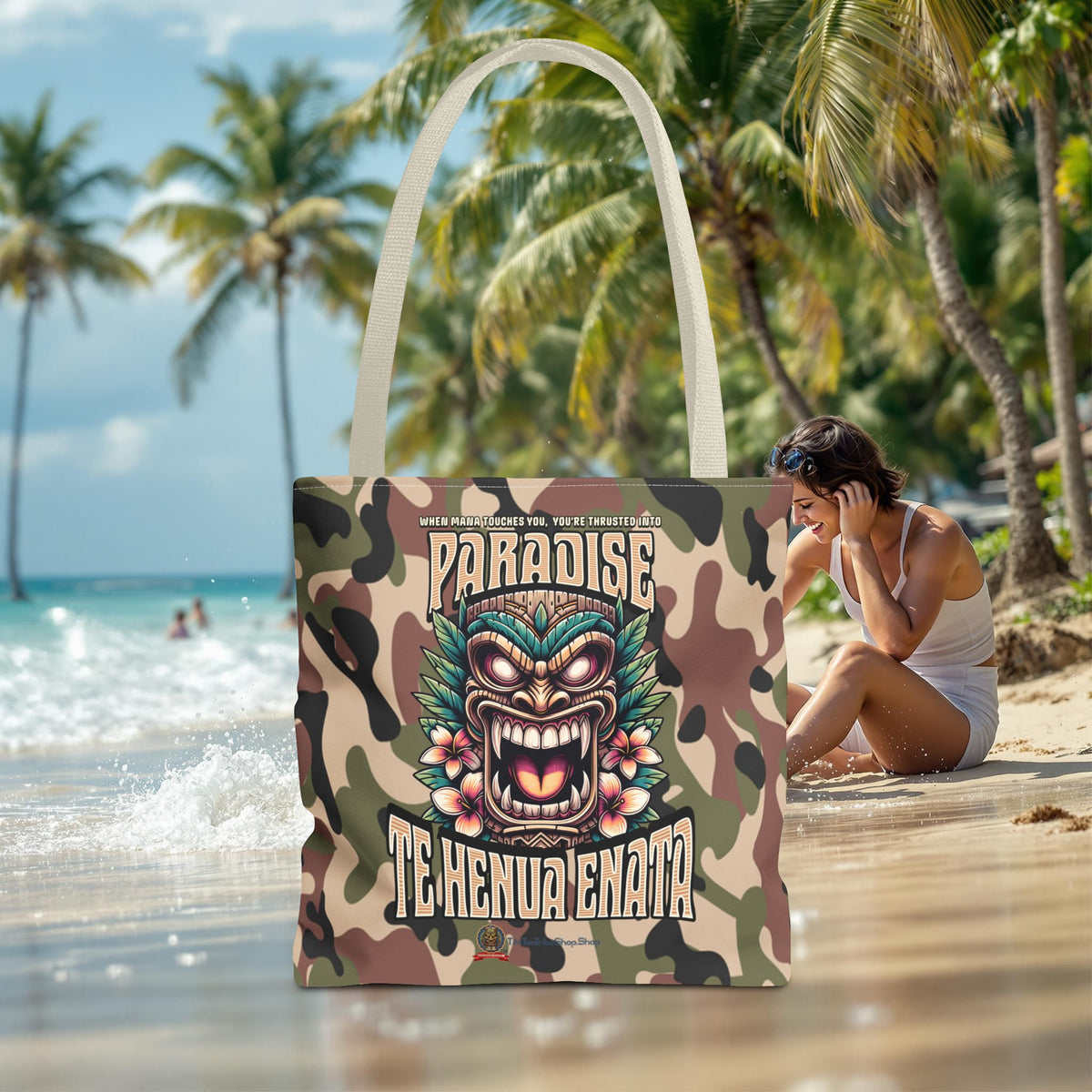 Tote Bag - 'Paradise Te Henua Enata'