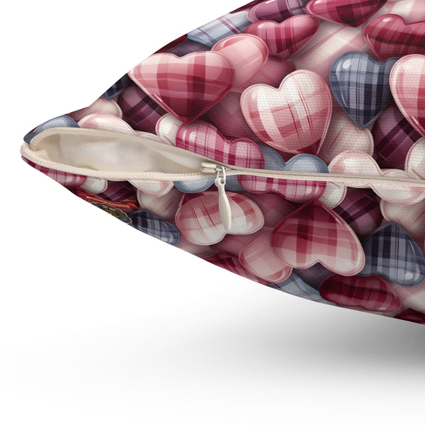 Charme Plaid :  Coeurs de Plaids
