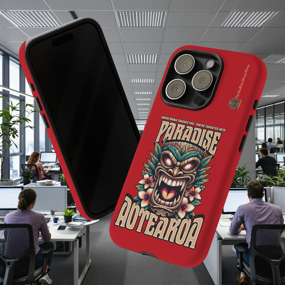 Aotearoa Raw Energy Premium Shockproof Case 🔥