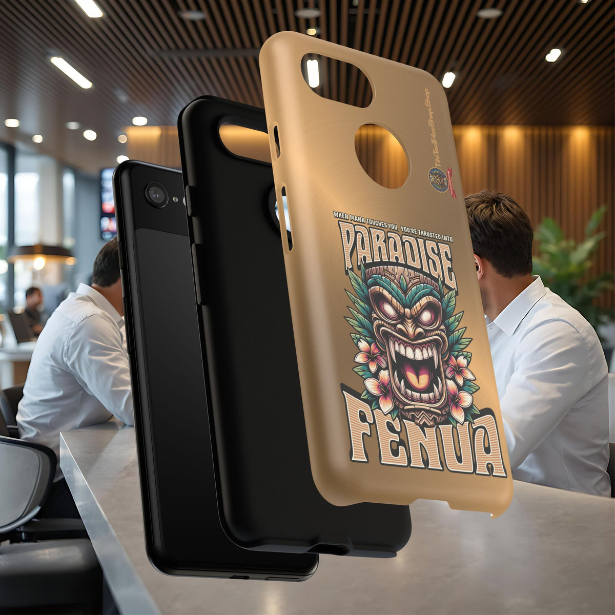 Fenua Guardian – Coque Antichoc Art Polynésien