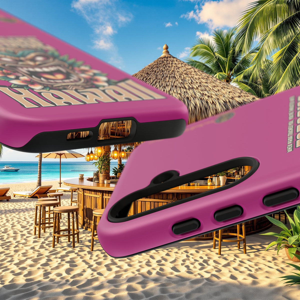Hawaii – Coque Antichoc Premium Tiki Mana